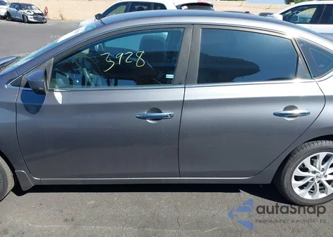 2019 Nissan Sentra Sv z USA, uszkodzony, nr VIN 3N1AB7AP1KL608587